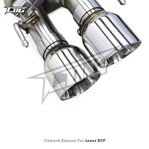 ท่อไอเสียแคทแบ็กสแตนเลส OEM สำหรับ Lexus RC F/ 5.0L ปี 2015-2021 ระบบไอเสียแบบสปอร์ต Boska Valved พร้อมเสียงไดนามิก - Product Image 6