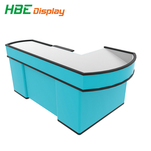 เคาน์เตอร์ชำระเงินซูเปอร์มาร์เก็ตเหล็กทนทาน highbright 1060x850มม. สีที่กำหนดเอง - Product Image 3