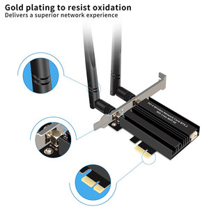 Băng tần kép 3000Mbps cáp USB không dây PCIe adapter bt5.2 802.11ax <span class=keywords><strong>Wifi</strong></span> 6E <span class=keywords><strong>WIFI</strong></span> <span class=keywords><strong>Card</strong></span> mạng - Product Image 4