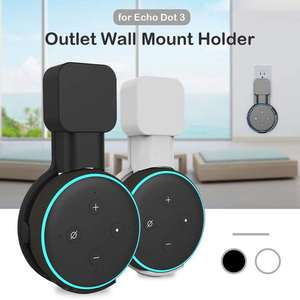 HiCyber Anti-Slip Plastic <b>Speaker</b> <b>Stand</b> for Echo Dot 3rd Gen 30-50W Portable <b>Desktop</b> Holder for Echo Dot 3 Smart <b>Speaker</b> - Product Image 3