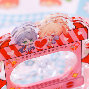 उच्च गुणवत्ता वाले कस्टम कार्टून एनीमे ऐक्रेलिक आतिशबाजी स्टिक फिल्टर चिikवा लेंस कीचेन प्लास्टिक विशेष प्रभाव आतिशबाजी - Product Image 5