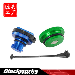 Tapa de Tanque de Combustible Diésel para Dodge Ram, Aleación de Aluminio Verde, 49 mm, 19 mm, Sello de Tapa de Aceite, Pieza de Modificación - Product Image 3