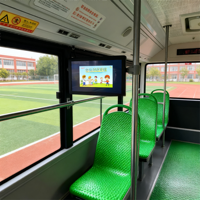 BG-1854 OSK 12V/24V 18.5 19 21.5 pouces Android Bus écran publicitaire 3G/4G/WIFI affichage numérique Bus TV moniteur Lcd