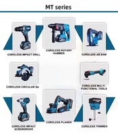 Ensemble d'outils électriques sans fil professionnels Makita Combo Kit, outils, mots-clés de recherche, ensemble d'outils électriques sans fil de haute qualité, perceuse