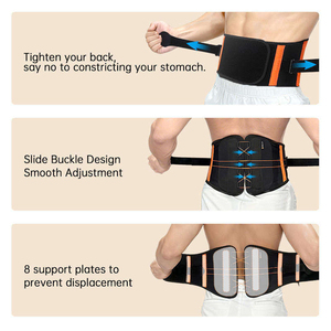 Ceinture de fitness Yx en nylon et élasthanne avec boucle coulissante pour hommes – Spéciale haltérophilie, squat, soutien professionnel pour le remodelage corporel et les tractions intenses - Product Image 4