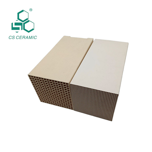Honeycomb Alumina Ceramic Monolith Catalyst Support Industrial Ceramic Parts PXCSC Brand for RTO/RCO