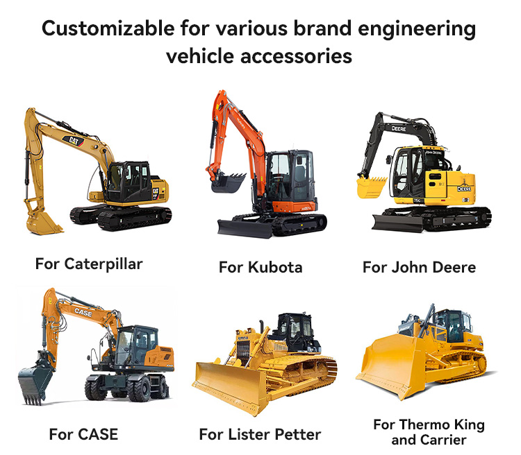 AT105279 スロットルケーブル John Deere クローラー ドーザー 350 350B 450 450B 450C 450D用　並行輸入品