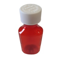 Botella Ovalada de Plástico Ámbar de Alta Calidad para Líquidos Medicinales de 0.75oz, 1oz, 2oz, 3oz, 4oz, 6oz, 8oz, 12oz y 16oz