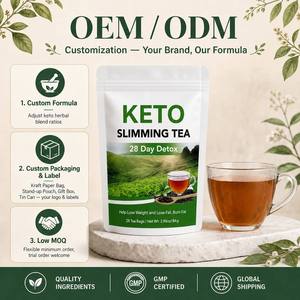 Suministro Directo de Fábrica, Servicio Personalizado, Bajo MOQ, Té <span class=keywords><strong>Keto</strong></span> con Té Verde, Adelgazante Rápido, Té Herbal Detox Natural para Pérdida de Peso y Bienestar - Product Image 6