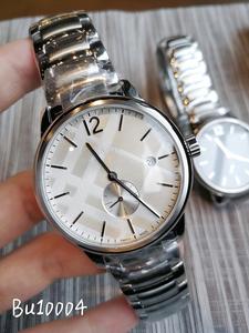Nuevo Reloj de Cuarzo de Moda para Parejas, Diseño Sencillo y Elegante con Esfera de 40mm, Caja de Aleación, Ventana de Cristal y Pantalla de Agujas - Product Image 1