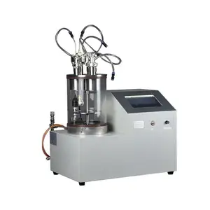 High vacuum rotary vacuum evaporator for lithium Mg metallic materials PVD wafer coating machine