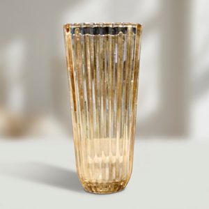 Modern Crystal Tabletop <b>Vase</b> With Diamond Pattern Unique Design - Product Image 4