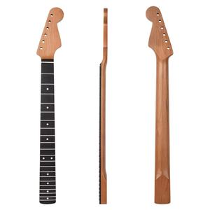 Manche de <span class=keywords><strong>guitare</strong></span> électrique 22 frettes en érable rayé tigré pour remplacement de manche de style ST Stratocaster - Product Image 2