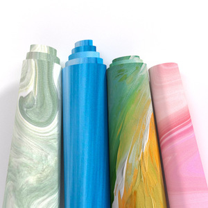 Esterilla de Yoga de gamuza, 183x61cm, gruesa, antideslizante, plegable, para ejercicio en casa, baile, masaje, patrón rectangular - Product Image 1