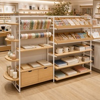 Étagère de présentation pour snacks, présentoir de magasin de détail avec rangement pour noix