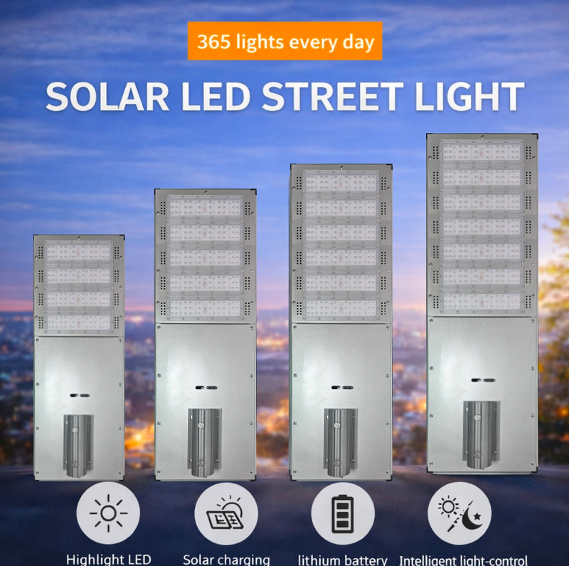 Wide Area IP66 Solar Street Light