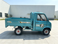 Nouveau camion cargo électrique à quatre roues, usage commercial et domestique, grande capacité, camionnette 4 roues pour la livraison