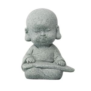 รูปปั้นพระพุทธรูปภูมิทัศน์ภูมิทัศน์ของตกแต่งสวนบอนไซประดับหินพระเล็กๆน้อยๆ - Product Image 1
