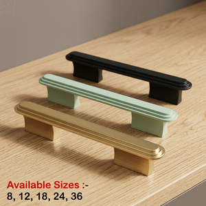 Modern Stainless Steel Cabinet Bar Handles Minimalist Design Black <b>Gold</b> Silver Bronze Kitchen Furniture <b>Drawer</b> <b>Pulls</b> Durable - Product Image 6