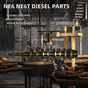 Pièces de moteur diesel NE6 NE6T 12200-95008 12200-95005 Vilebrequin Pièces de moteur de machine - Product Image 3