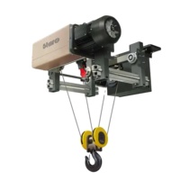 Palans compacts à faible hauteur de levage de 3 tonnes, équipement de levage électrique à câble pour système de grue à poutre simple