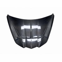Couvre-capot en fibre de carbone brillante de style ST agressif pour Chevrolet Corvette C8 Stingray, pièces de carrosserie