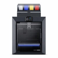 Imprimante 3D QIDI Plus 5 Combo multicolore, imprimante 3D FDM à grande vitesse 600 mm/s, format d'impression 320x320x300 mm, CoreXY fermé