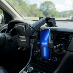 Support de téléphone pour voiture DB Products, col long réglable et rotatif, pour pare-brise, tableau de bord et grille d'aération - Product Image 2