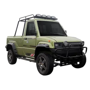 Factory Direct Sales China 4 Wheel Drive Push Pickup Truck Electric Cars 72V Pickup Truck Electric Cars