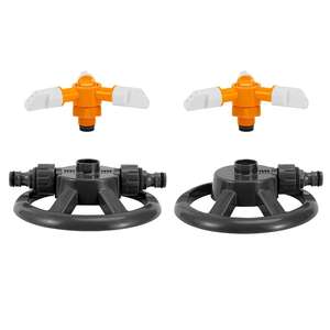 Aspersores <span class=keywords><strong>de</strong></span> <span class=keywords><strong>Agua</strong></span> para Césped con Rotación Automática <span class=keywords><strong>de</strong></span> 360 Grados, Sistema <span class=keywords><strong>de</strong></span> Acoplamiento Rápido para Riego <span class=keywords><strong>de</strong></span> Jardín, Suministros <span class=keywords><strong>de</strong></span> Jardinería - Product Image 2