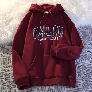 Sudadera con Capucha Forrada de Marca de Moda Urbana, Estilo Vibe para Parejas, Hip Hop Americano, Top de Otoño Invierno para <span class=keywords><strong>Hombre</strong></span>, Venta al por Mayor - Product Image 5