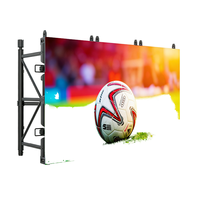 Écran d'affichage numérique LED modulaire à installation fixe pour usage extérieur, haute luminosité, publicité commerciale, mur vidéo, panneau d'affichage