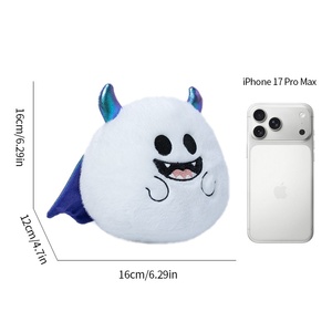 Divertido Juguete de Peluche de Halloween, Calabaza, Fantasma, <span class=keywords><strong>Araña</strong></span>, Murciélago, Muñeco, Decoración Navideña, Adornos de Poliéster y Algodón PP, 31cm-50cm - Product Image 4