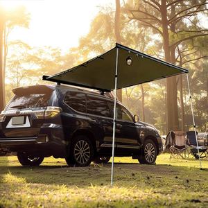 Meilleures ventes d'auvent semi-automatique SUV Truck Car Auvent imperméable en aluminium <span class=keywords><strong>avec</strong></span> LED <span class=keywords><strong>Tente</strong></span> <span class=keywords><strong>de</strong></span> <span class=keywords><strong>toit</strong></span> en toile moderne - Product Image 2