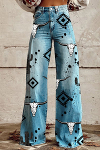 <span class=keywords><strong>Jeans</strong></span> <span class=keywords><strong>Bootcut</strong></span> para <span class=keywords><strong>Mujer</strong></span>, Diseño Personalizado, <span class=keywords><strong>Jeans</strong></span> de Mezclilla Estampados, Ropa de Calle Moderna, Pantalones de Pierna Recta Y2k, <span class=keywords><strong>Jeans</strong></span> Bodyfriend para <span class=keywords><strong>Mujer</strong></span> - Product Image 3