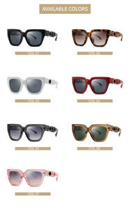 Lunettes <span class=keywords><strong>de</strong></span> <span class=keywords><strong>soleil</strong></span> Medusa, style identique, marque <span class=keywords><strong>de</strong></span> luxe italienne, design surdimensionné carré, pour hommes et femmes - Product Image 6