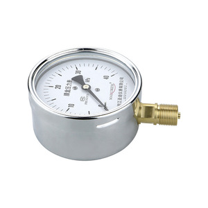 Customized YE100 stainless steel pressure <b>gauge</b>, <b>vacuum</b> negative pressure <b>gauge</b>, kPa <b>gauge</b>, m20*1.5 diaphragm pressure <b>gauge</b> - Product Image 2