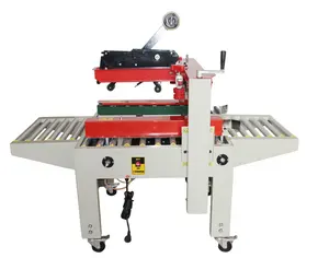 Automatic case closing small carton box sealing machine carton sealer box making machine