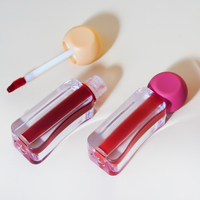 AKIACO Vendeur en gros en gros Huile de maquillage Set de baume à lèvres transparent végétalien biologique Base brillante Tubes de marque privée Brillant à lèvres repulpant