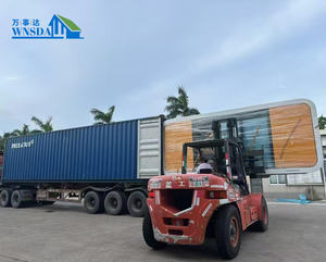 Cabine Apple préfabriquée écologique de luxe Chambre d'hôtel modulaire pour une construction rapide pour les centres de villégiature et les campings - Product Image 2