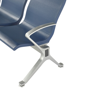 Silla de Aeropuerto de 3 Plazas, Sillas de Espera para Hospital, Clínica, Asientos Públicos de Aluminio y Poliuretano - Product Image 6