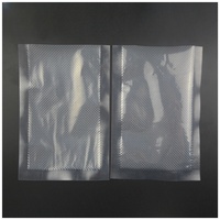 Sacs d'emballage sous vide de qualité alimentaire, refermables, transparents, noirs, gaufrés, en nylon, pour scelleuse sous vide, sacs en plastique
