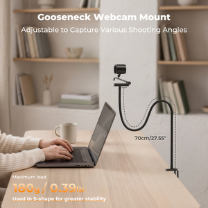 Soporte Flexible de Escritorio K&F Concept con Abrazadera en C y Brazo Flexible para Grabación y Transmisión en Vivo para DJI Osmo 360, Insta360 y <span class=keywords><strong>GoPro</strong></span> - Product Image 2