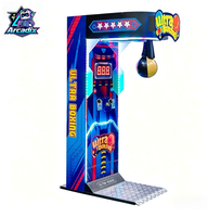 Machine de jeu d'arcade de boxe à monnayeur, machine de boxe électronique à prix d'usine, machine de boxe à monnayeur avec système de récompense