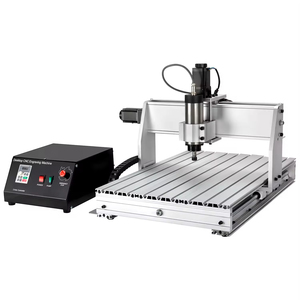 Machine de gravure et de découpe CNC de haute qualité pour le bois, l'acrylique et le métal, avec broche 3 axes 0,8 kW/1,5 kW/2,2 kW et onduleur, modèle 6040 - Product Image 1