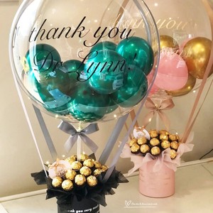 Nouvel Arrivage en Gros : Panier de Fleurs Écologiques Bobo Balloon pour Décoration et Cadeaux Fête <span class=keywords><strong>des</strong></span> Mères, Remise de Diplôme, Halloween - Product Image 5