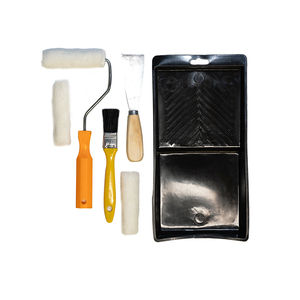 El juego de <span class=keywords><strong>rodillos</strong></span> de pintura profesional de 6 uds incluye 3 cubiertas de <span class=keywords><strong>rodillos</strong></span> 2 asas bandeja de plástico - Product Image 3