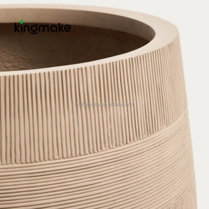 Maceta Decorativa de Cemento para Jardín, de Gran Diámetro, para Plantas Artificiales, Venta al Por Mayor de Fábrica - Product Image 4