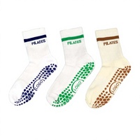 Chaussettes de sport Yilong en coton compressif doux de haute qualité pour femmes et jeunes, respirantes, adaptées aux diabétiques, pour le Pilates