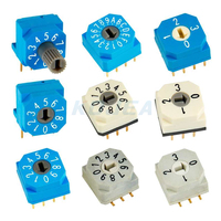 Interruptor de cambio rotativo de posición múltiple, Selector eléctrico Universal resistente al agua